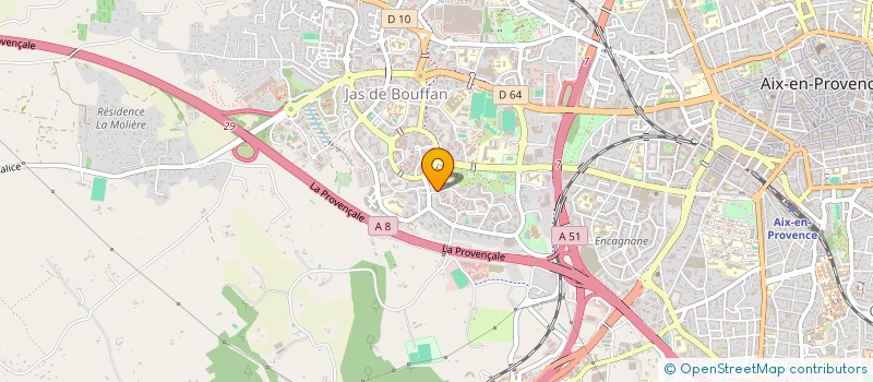 localisation de l'entreprise CHJARA à AIX-EN-PROVENCE