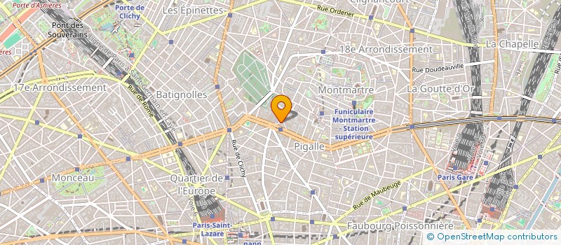 localisation de l'entreprise CHJARA PRODUCTIONS  PARIS