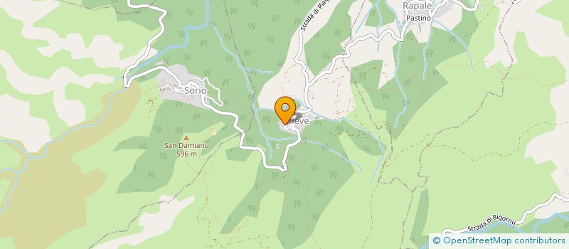 localisation de l'entreprise CHJARAPAUL  PIEVE