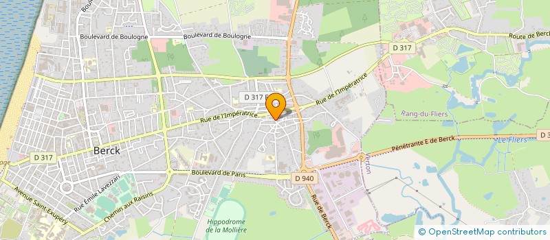 localisation de l'entreprise CHJL  BERCK