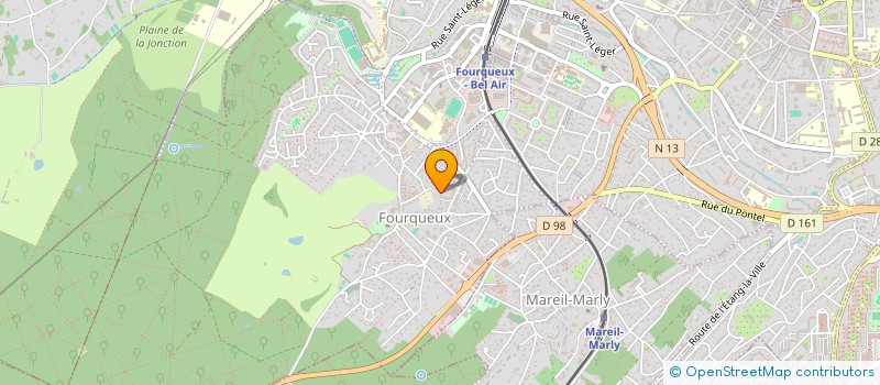 localisation de l'entreprise CHJR  MAISONS-LAFFITTE