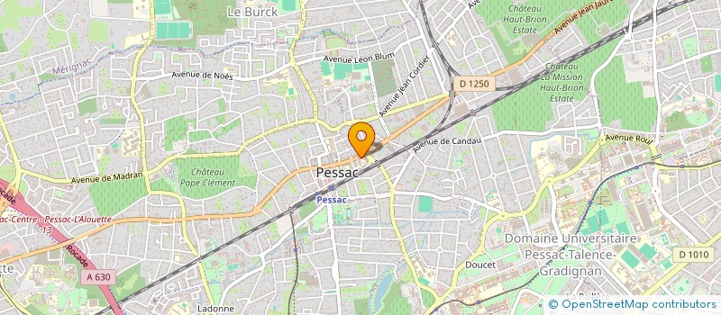 localisation de l'entreprise CHJS à PESSAC