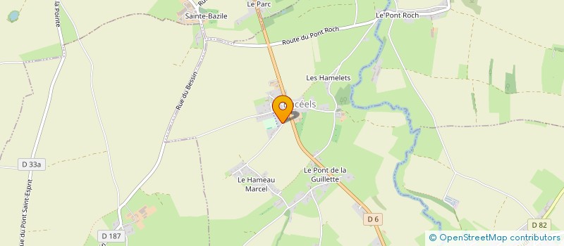 localisation de l'entreprise CHK DIFFUSION à BUCEELS