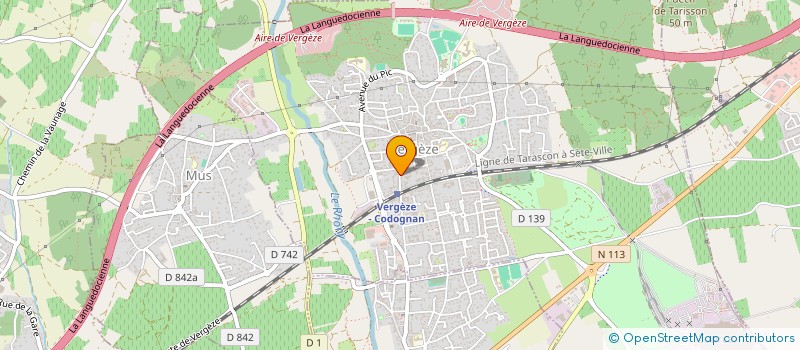 localisation de l'entreprise CHKL  VERGEZE