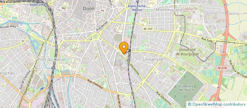 localisation de l'entreprise CHKT  DIJON