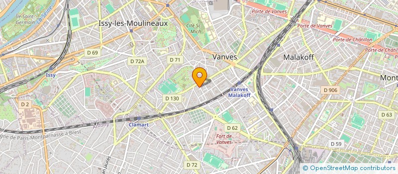 localisation de l'entreprise CHL à VANVES
