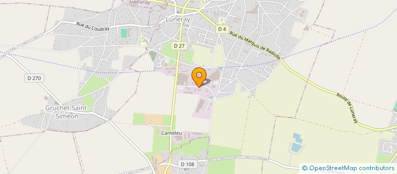 localisation de l'entreprise CHL  LUNERAY