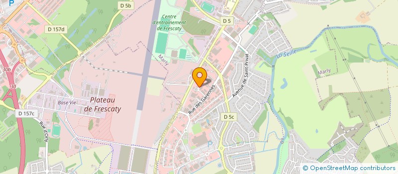 localisation de l'entreprise CHL EST à MARLY