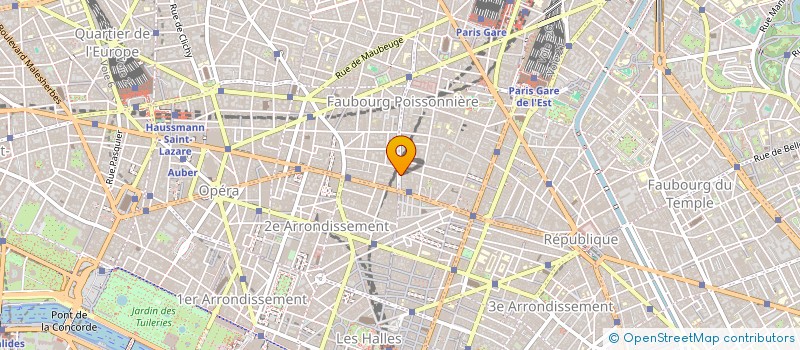 localisation de l'entreprise CHL PARIS  PARIS