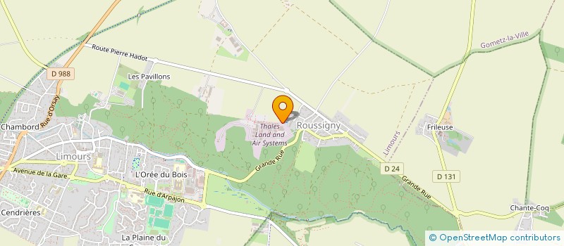 localisation de l'entreprise CHL PROTECTION à LIMOURS