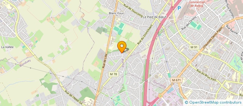 localisation de l'entreprise CHL SOLUTIONS à RONCQ
