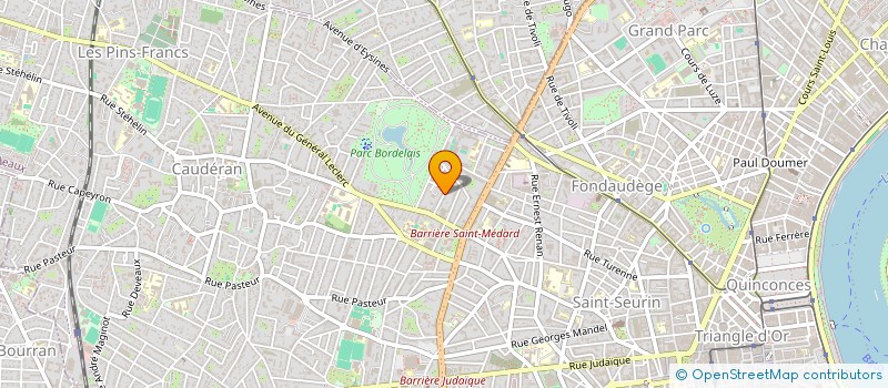 localisation de l'entreprise CHLD CONSEIL  BORDEAUX