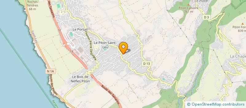 localisation de l'entreprise CHLEA à SAINT-LEU