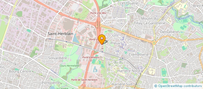 localisation de l'entreprise CHLEOMA à SAINT-HERBLAIN