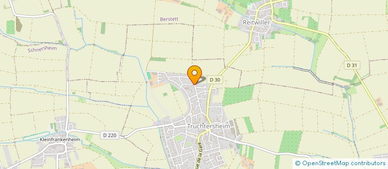 localisation de l'entreprise CHLEORA  TRUCHTERSHEIM