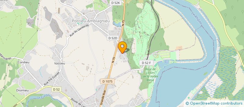 localisation de l'entreprise CHLEVAN  PORCIEU-AMBLAGNIEU