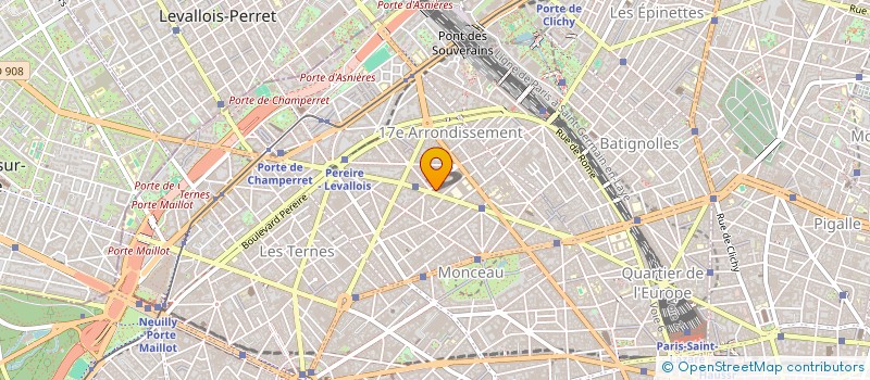 localisation de l'entreprise CHLEW 17  PARIS