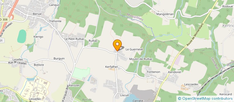 localisation de l'entreprise CHLO'AN  PLESCOP