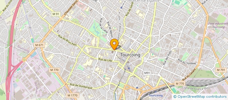 localisation de l'entreprise CHLO DES DUNES  TOURCOING