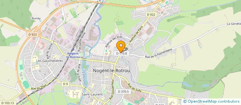localisation de l'entreprise CHLODY à NOGENT-LE-ROTROU