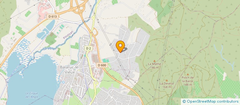 localisation de l'entreprise CHLOE  BALARUC-LE-VIEUX