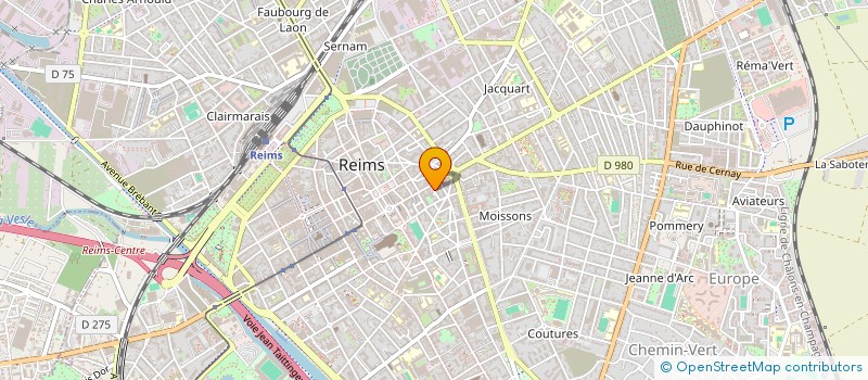 localisation de l'entreprise CHLOE  REIMS