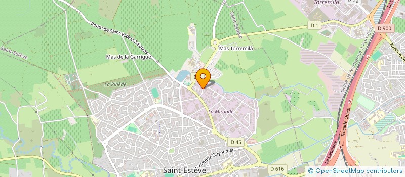 localisation de l'entreprise CHLOE 66  SAINT-ESTEVE