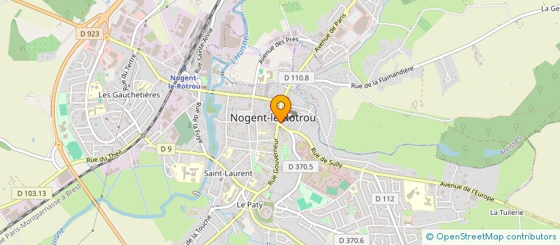 localisation de l'entreprise CHLOE à NOGENT-LE-ROTROU