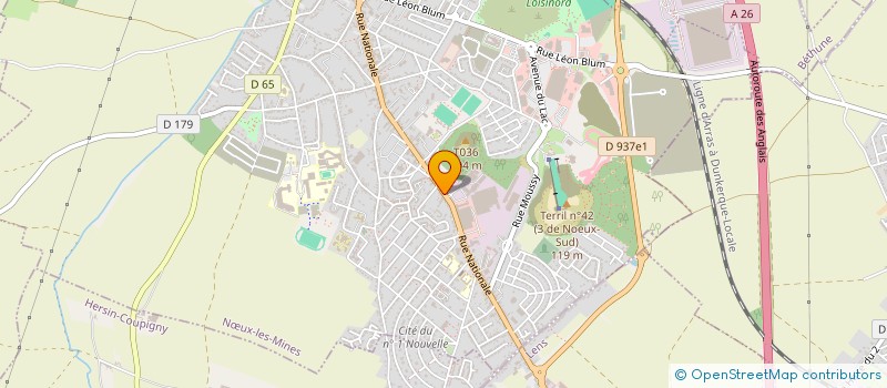 localisation de l'entreprise CHLOE  NIEPPE