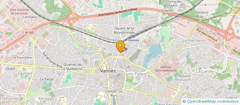 localisation de l'entreprise CHLOE BLANC CONSULTING à VANNES