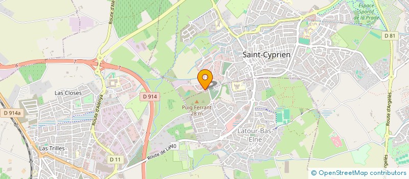 localisation de l'entreprise CHLOE BOUYRIE & JEANNE DADIES, NOTAIRES ASSOCIES  SAINT-CYPRIEN