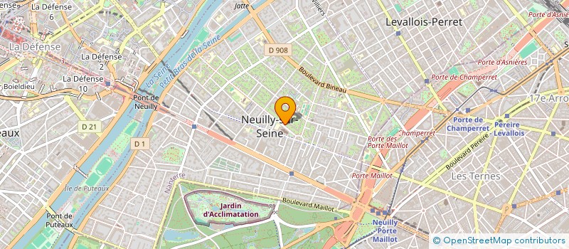 localisation de l'entreprise CHLOE & MARCY INVESTISSEMENTS à NEUILLY-SUR-SEINE