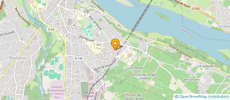 localisation de l'entreprise CHLOE PAUL  SAUMUR