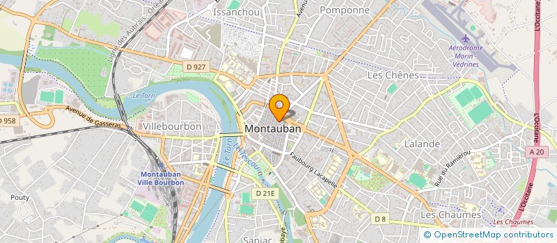 localisation de l'entreprise CHLOE PERRY  MONTAUBAN