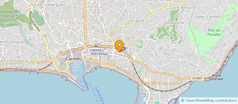localisation de l'entreprise CHLOE SECRET BEAUTY à CANNES