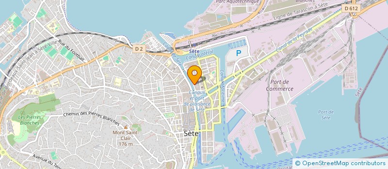 localisation de l'entreprise CHLOEE  SETE