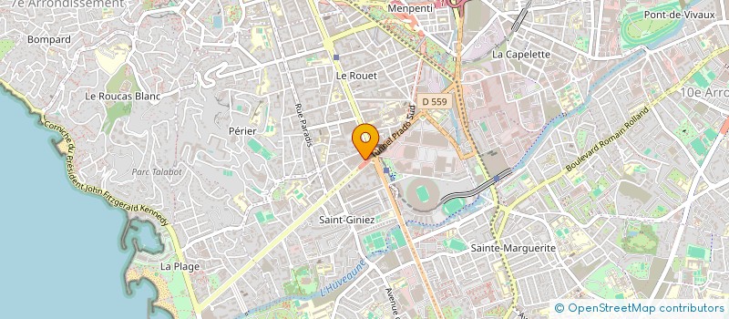 localisation de l'entreprise CHLOELENA à MARSEILLE