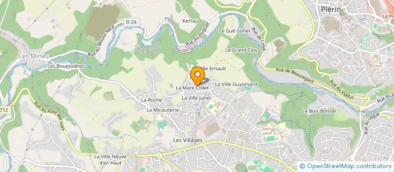 localisation de l'entreprise CHLOEMAXE à SAINT-BRIEUC