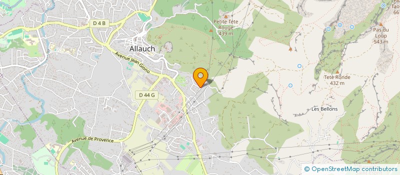 localisation de l'entreprise CHLOEMMA  ALLAUCH