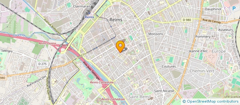 localisation de l'entreprise CHLOIC  REIMS