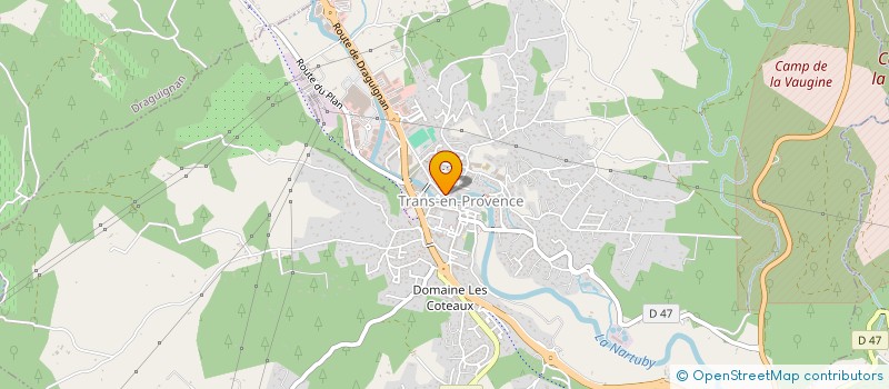 localisation de l'entreprise CHLOJA à TRANS-EN-PROVENCE