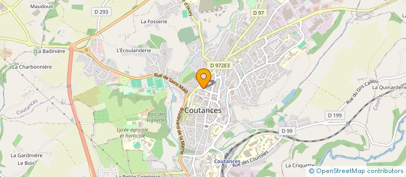 localisation de l'entreprise CHLOMAFE à COUTANCES