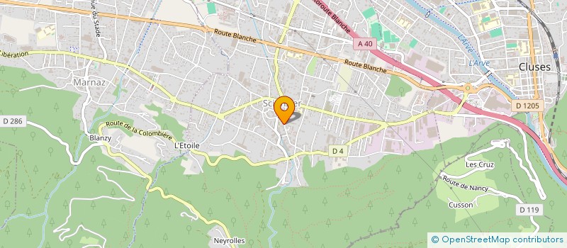 localisation de l'entreprise CHLOMAJOR à SCIONZIER