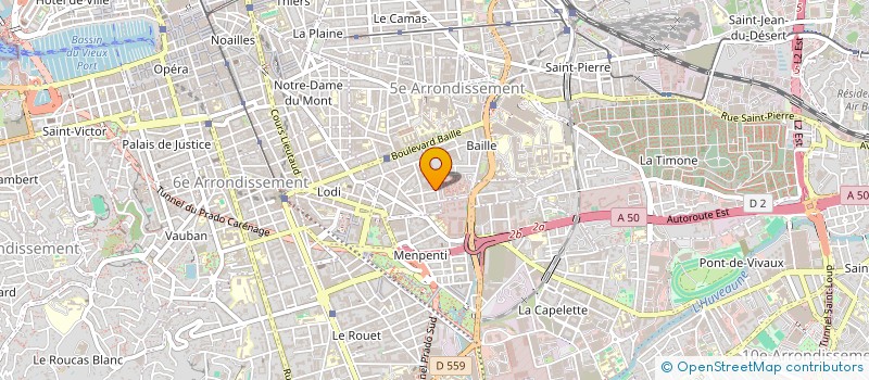 localisation de l'entreprise CHLOMY à MARSEILLE