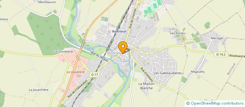 localisation de l'entreprise CHLONIMAR  BONNEVAL