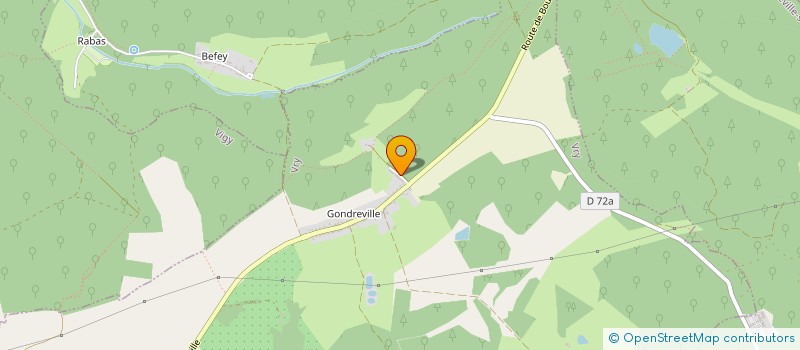 localisation de l'entreprise CHLORA  VRY