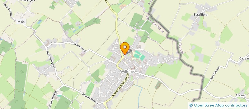 localisation de l'entreprise CHLORE INVEST  WILLEMS