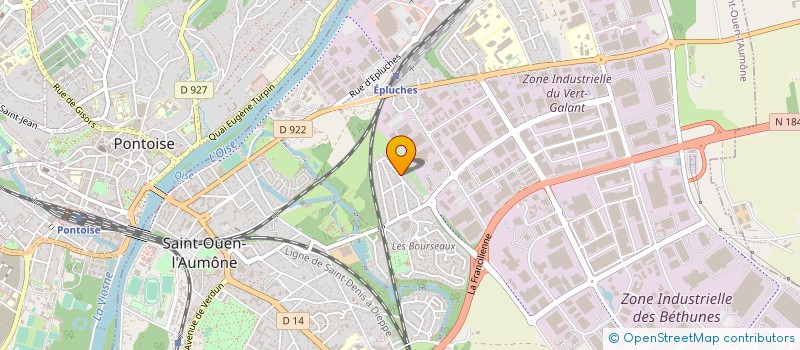 localisation de l'entreprise CHLORES & NET SERVICES à SAINT-OUEN-L'AUMONE