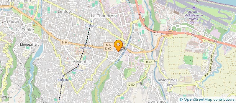 localisation de l'entreprise CHLORINE  SAINT-DENIS