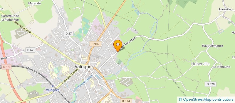 localisation de l'entreprise CHLORO  YVETOT-BOCAGE